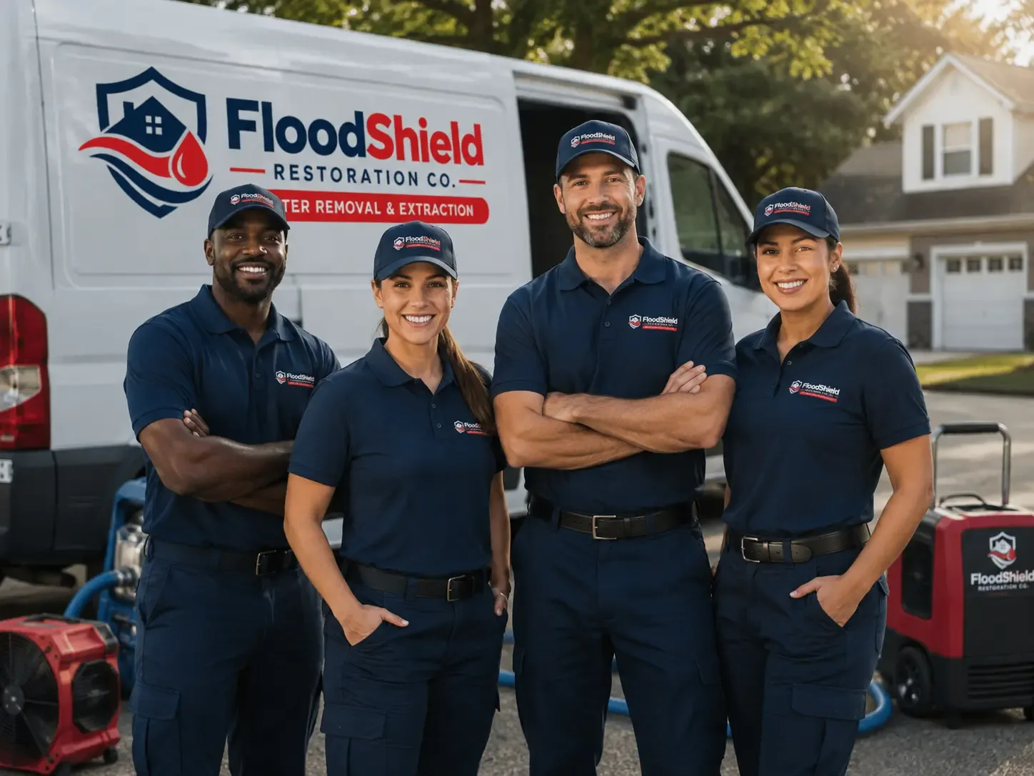 Flood Damage Restoration company in Lake Creek, TX